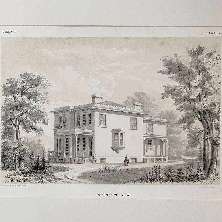 American Cottages Framed 1