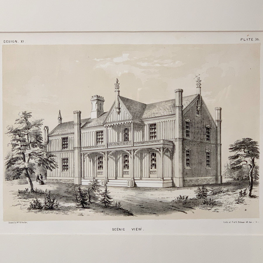 American Cottages Framed 3