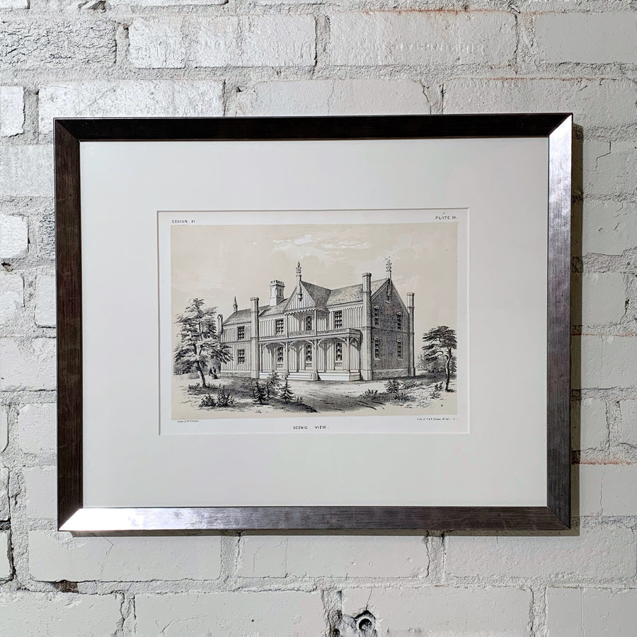 American Cottages Framed 3